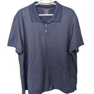 Van Heusen Blue Patterned Polo Shirt